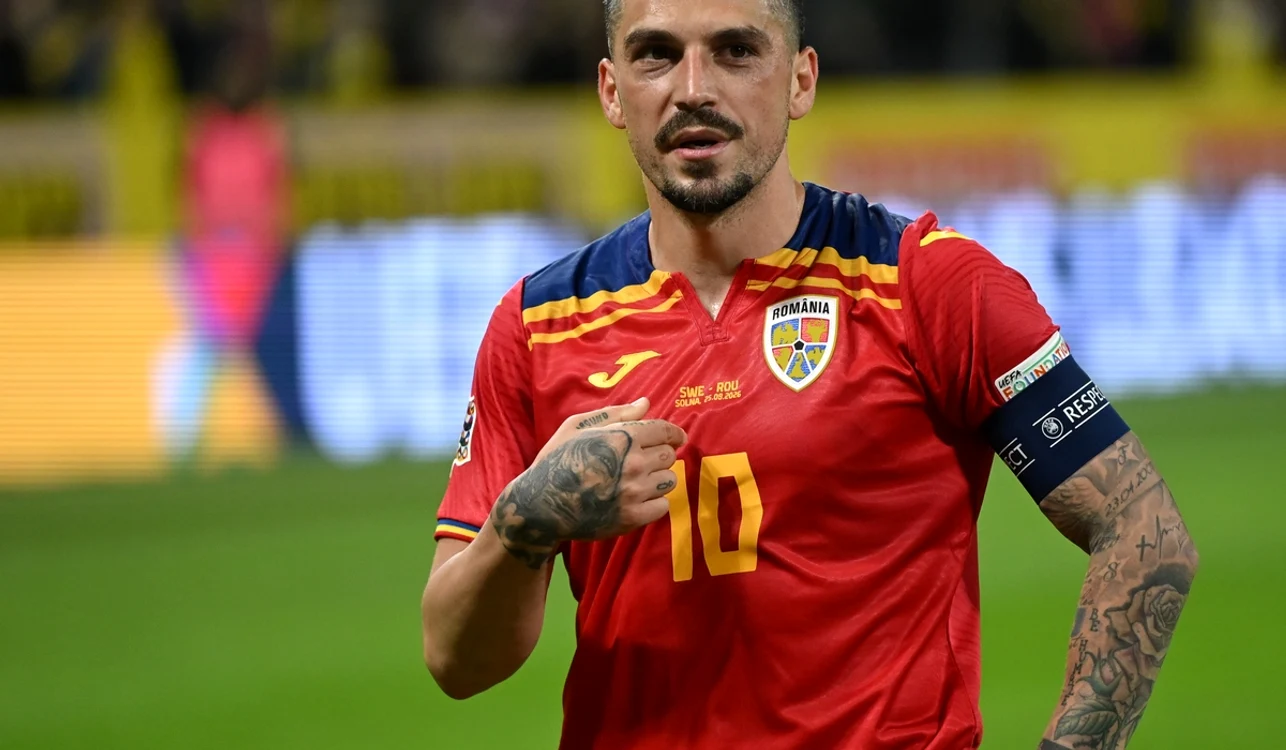 Nicolae Stanciu, căpitanul naționalei de fotbal a României