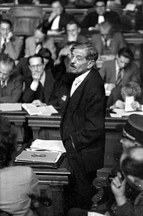 Pierre Laval, unul dintre liderii LVF