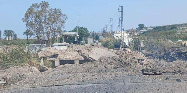 pod distrus liban FOTO X /  Open Source Intel @Osint613 