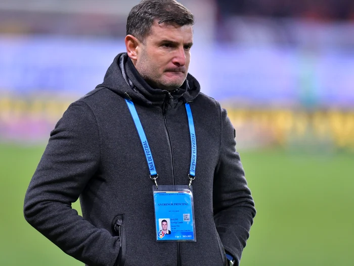 Laszlo Balint a fost extrem de afectat de evoluția din meciul cu Rapid (Foto: sportpictures.eu)