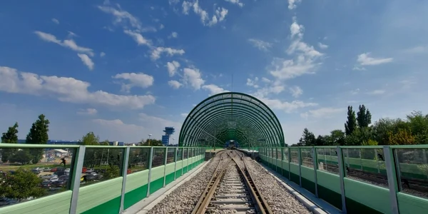 Calea ferată Gara de Nord - Aeroport Henri Coandă Otopeni FOTO CFR Infrastructură