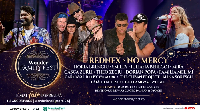Festival cu vibe fresh pentru tineri, magie pentru cei mici și distracție pentru adulți: vine Wonder Family Fest!