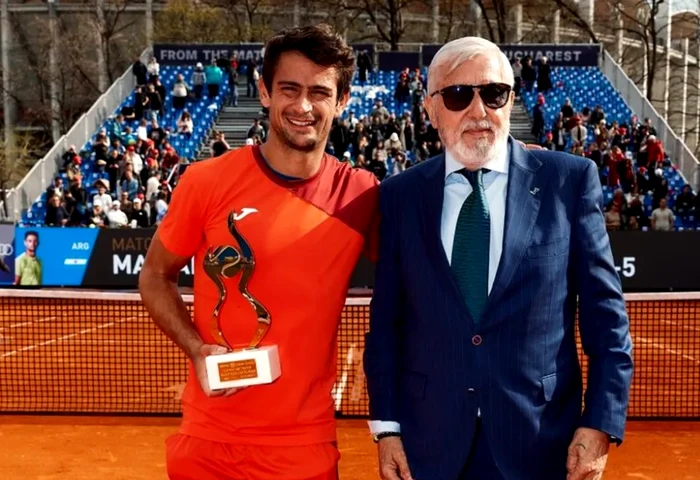 Mariano Navone a cucerit duminică titlul la Țiriac Open  Foto/Facebook