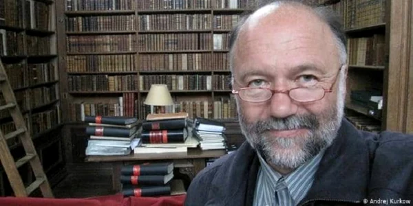 Scriitorul ucrainean Andrei Kurkov FOTO via RFI