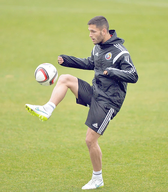 Florin Andone va juca din primul minut în meciul cu Irlanda de Nord
