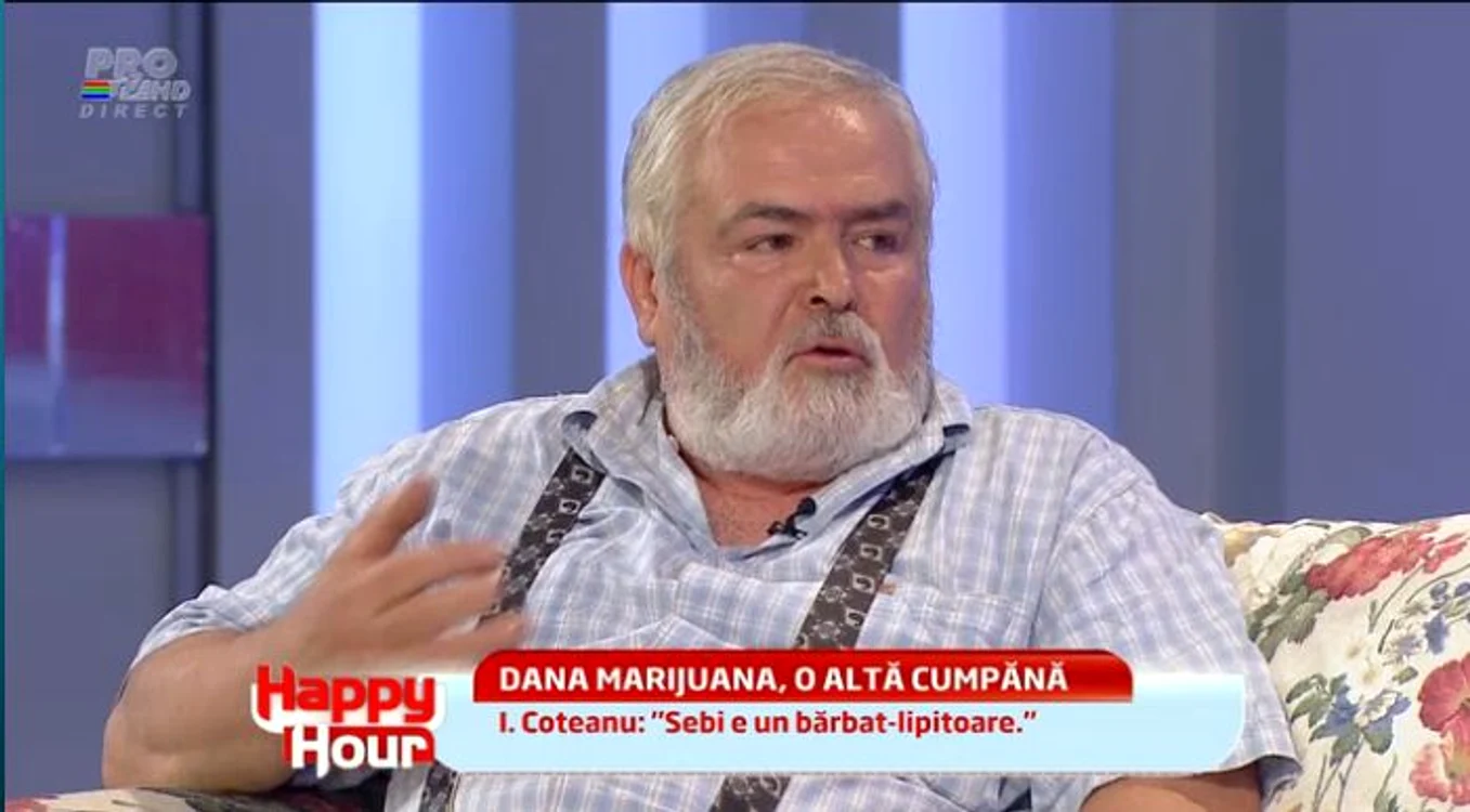 Ion Coteanu este foarte supărat pe ginerele său (captură: PRO TV)
