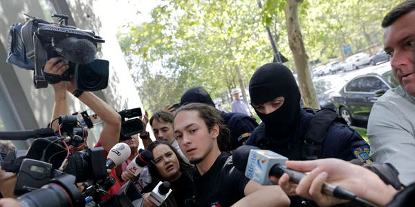 Tudor Duma, prieten al lui Vlad Pascu, adus la audieri la DIICOT  Foto Inquam Photos  Octav Ganea