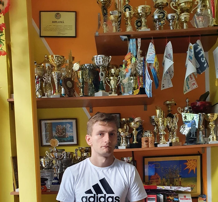 Marian a câștigat un număr impresionant de concursuri de atletism FOTO Valentin Trufașu