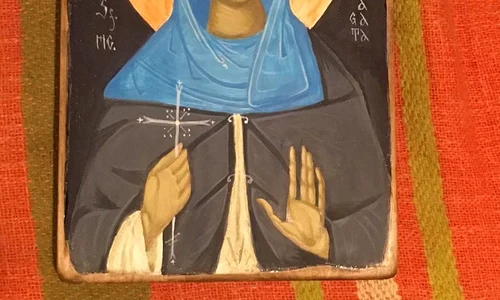 calendar ortodox 2021 5 februarie sfanta mucenita agata icoana de sorin vintzeanu jpeg