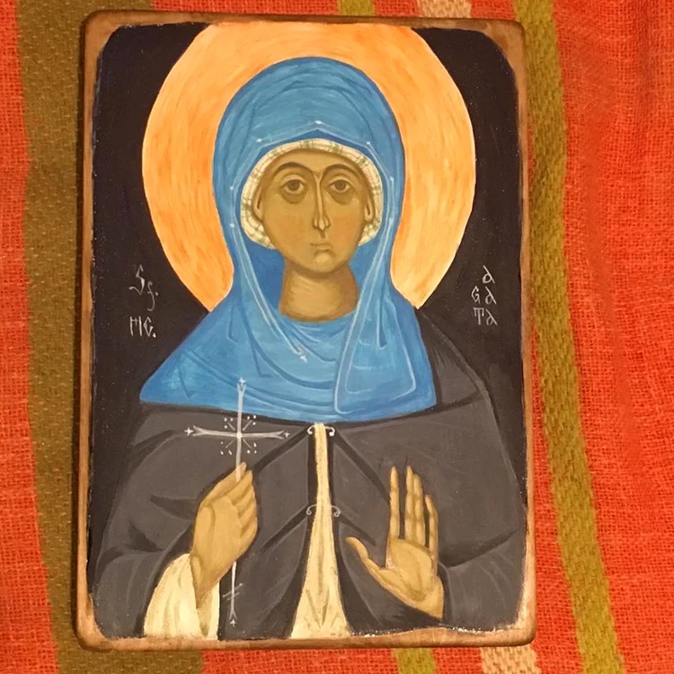 Sfânta Muceniță Agata. Icoană de Sorin Vintzeanu