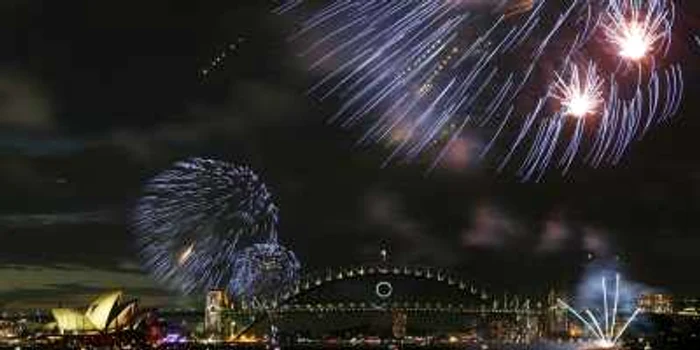 Australienii au întâmpinat noul an cu un spectacol grandios de artificii