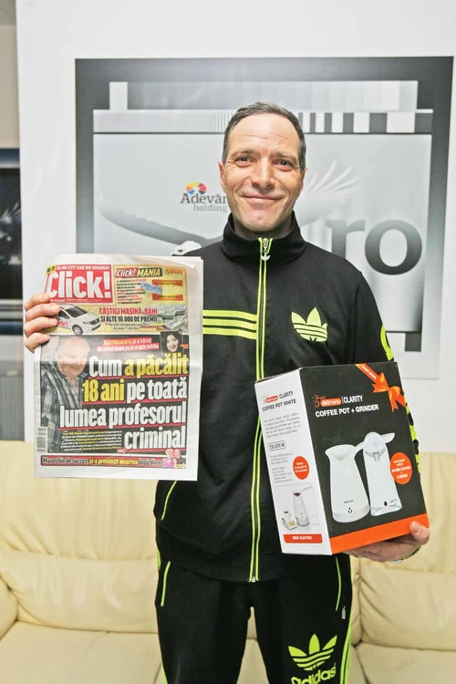Niculae Giany a câştigat un ibric şi o râşniţă