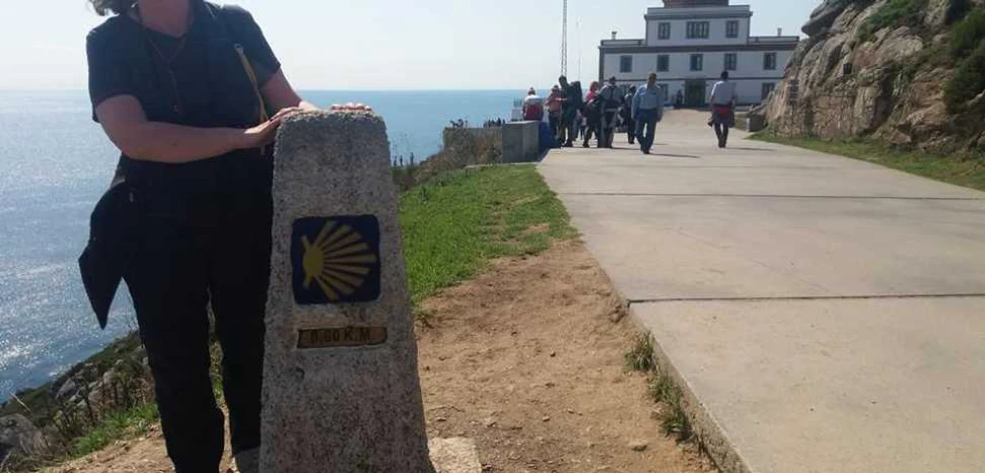 Pelerin pe El Camino de Santiago FOTO Daniela Cadar- arhivă personală