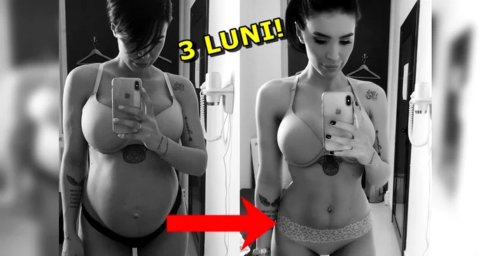 Adelina Pestrițu le-a arătat prietenilor virtuali diferența