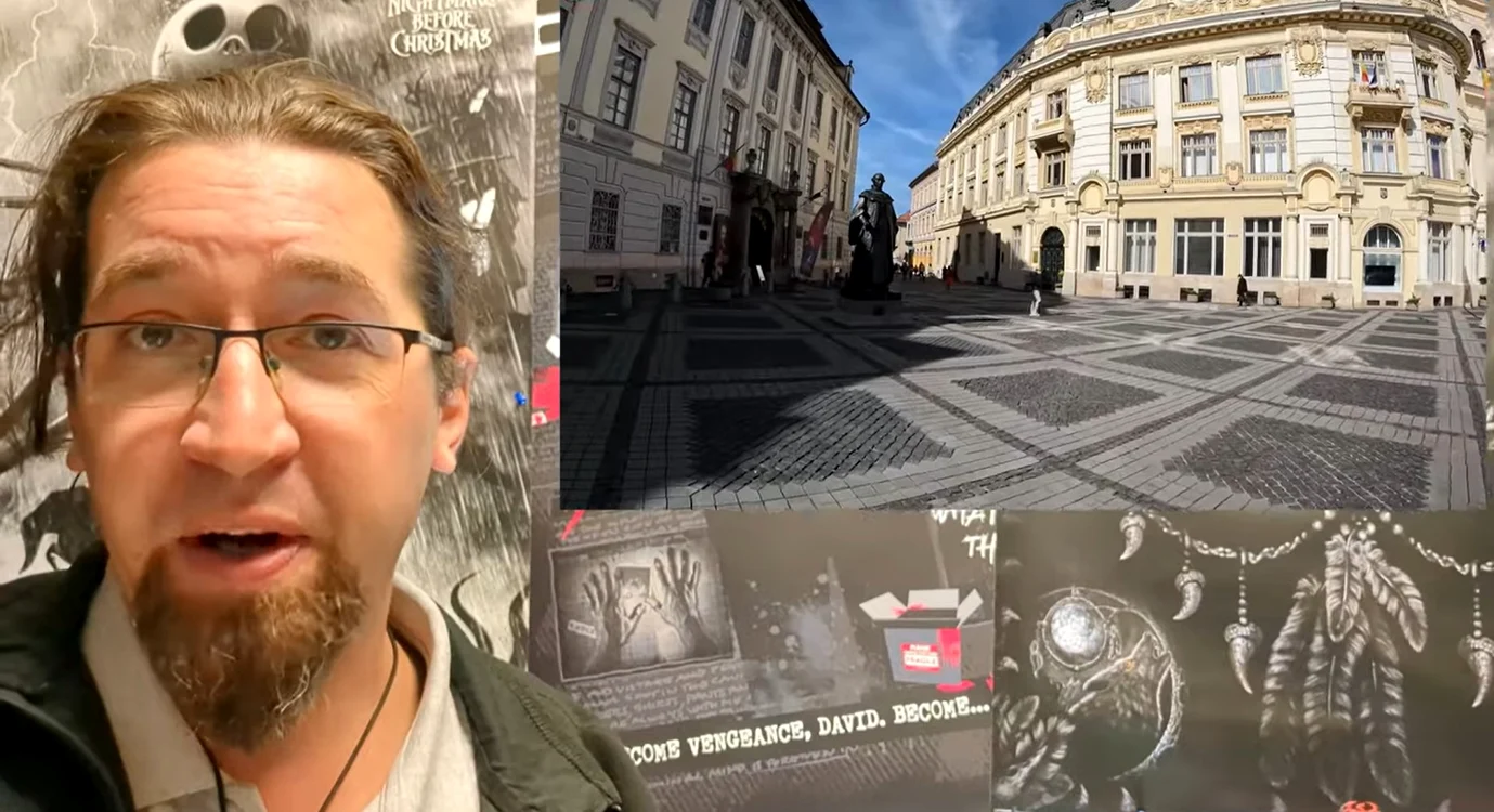 Unvlogger din Mare Britanie, fascinat de Sibiu / foto: captură video