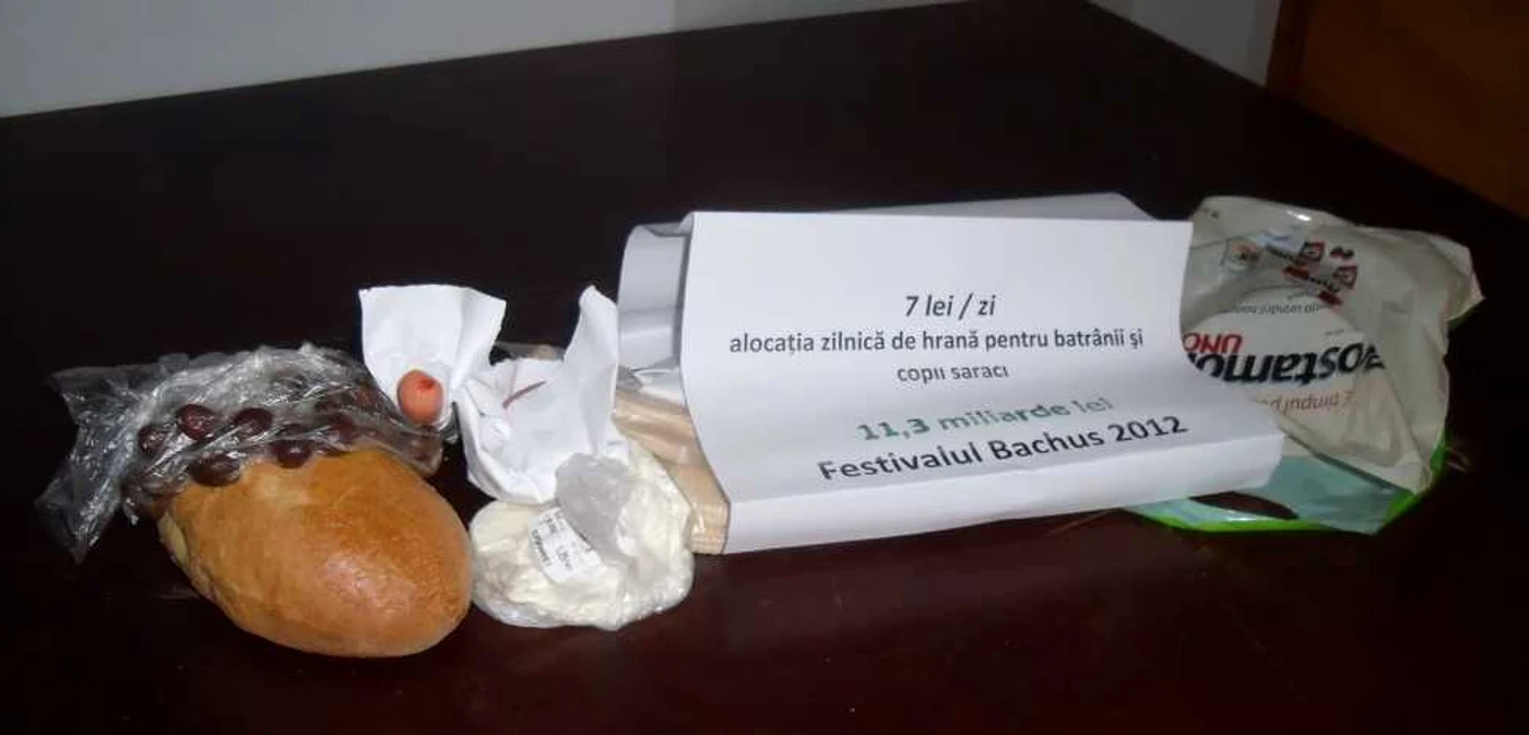Democrat liberalul Nicu Tănase a cumpărat mâncare de şapte lei