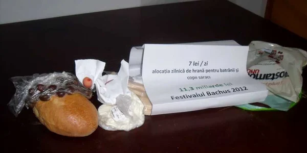 Democrat liberalul Nicu Tănase a cumpărat mâncare de şapte lei