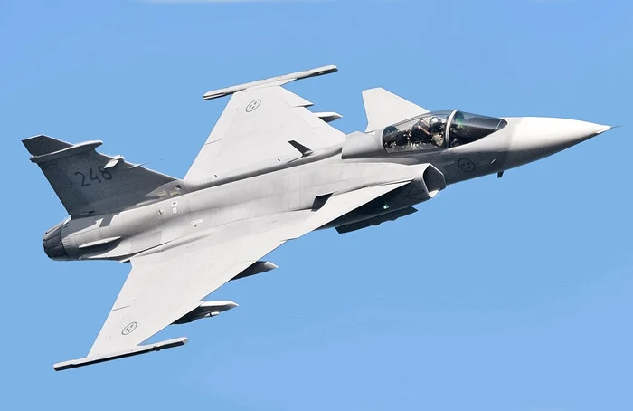 Saab JAS 39 Gripen este un avion de luptă multirol FOTO Wikipedia