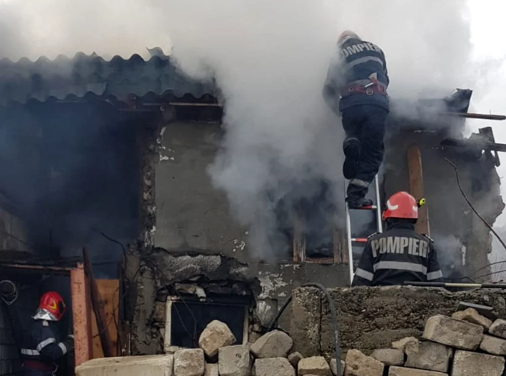 incendiu casa Braila 2