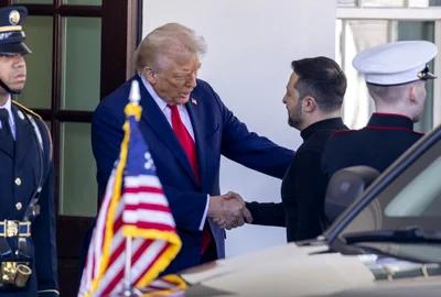 Întâlnirea dintre Donald Trump și Volodimir Zelenski. FOTO EPA-EFE
