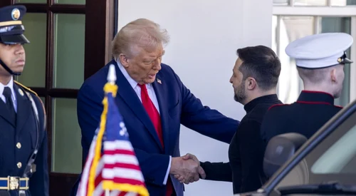 Întâlnirea dintre Donald Trump și Volodimir Zelenski. FOTO EPA-EFE