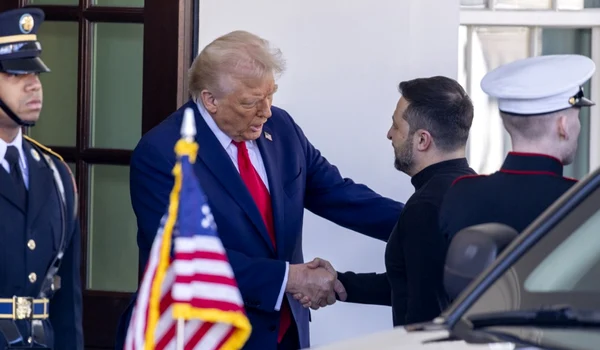 Întâlnirea dintre Donald Trump și Volodimir Zelenski. FOTO EPA-EFE