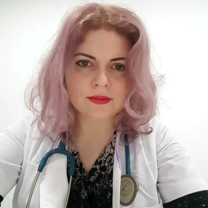 Dr Alexandra Cojocaru - medic de urgenţă anestezie terapie intensivă Sursa Facebook AC