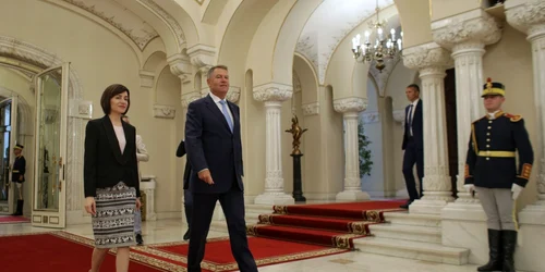 Maia Sandu Klaus Iohannis la Cotroceni FOTO Inquam Photos / Octav Ganea 