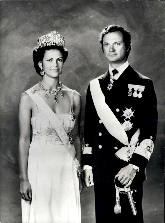 
    Regina Silvia a Suediei și Regele Carl Gustaf  