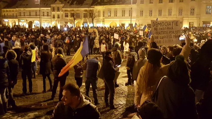 protest sibiu