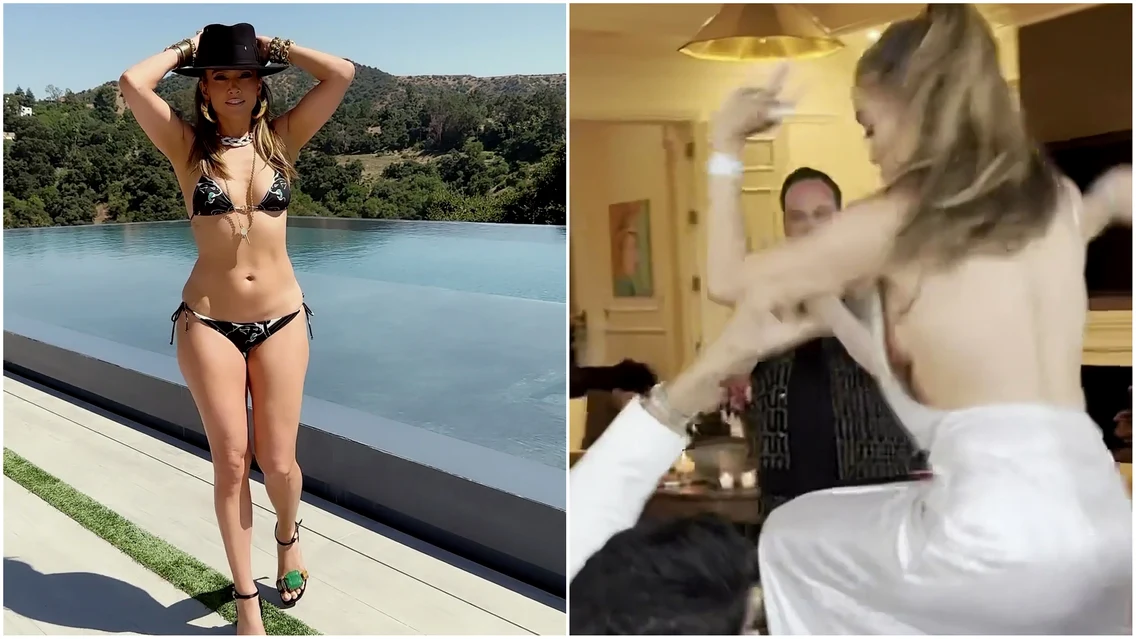 Jennifer Lopez și-a sărbătorit ziua de naștere FOTO Profimedia 