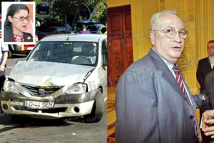 
    Ecaterina  Andronescu are doar răni  superficiale, la mână. Puiu Haşotti  a părăsit  şedinţa de  Guvern din  cauza crizei  de inimă  