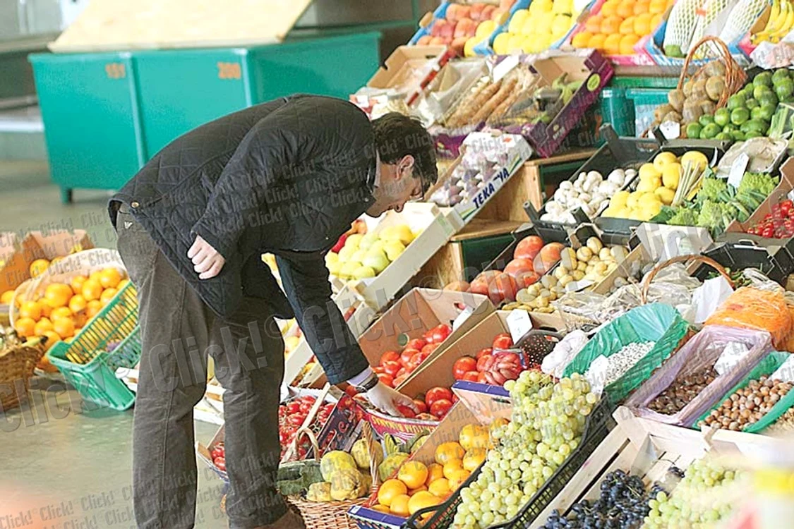 Nicolae Bănicioiu a lăsat în piaţă peste 100 de lei (FOTOGRAFII: MIHAI ENESCU)