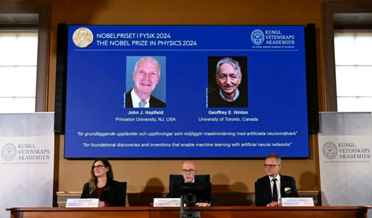 Premiul Nobel pentru fizică 2024 FOTO: X