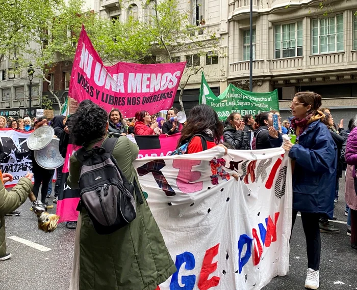 Protest la Buenos Aires FOTO: X