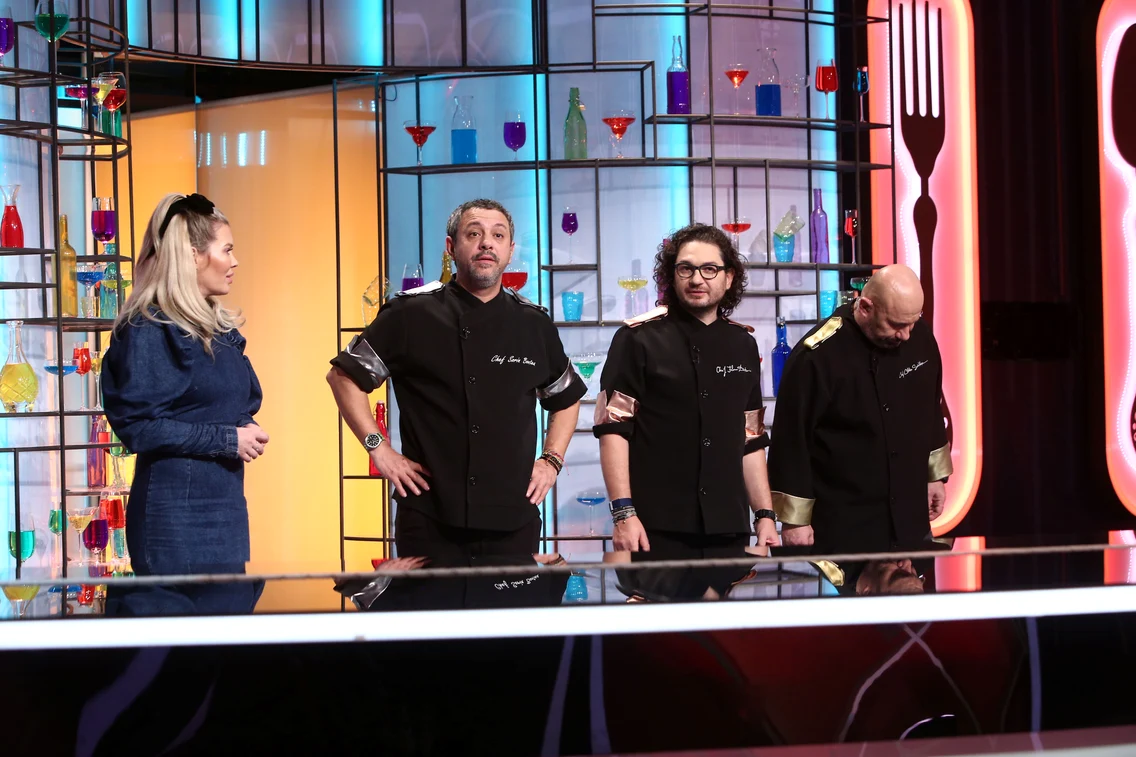 Cei trei chefi chiar ajung să fie la cuțite. Foto: Antena 1
