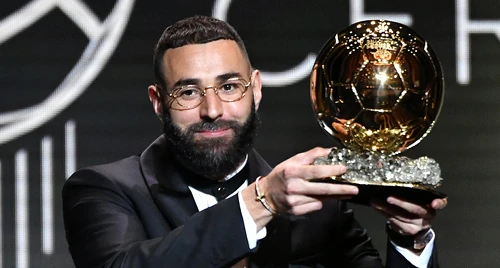 Karim Benzema, câștigător al Balonului de Aur, va privi de pe margine Cupa Mondială. Foto EPA EFE