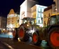 Protestul tractoriștilor în centrul Timișoarei FOTO Ștefan Both