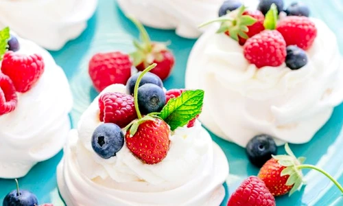 mini pavlova png