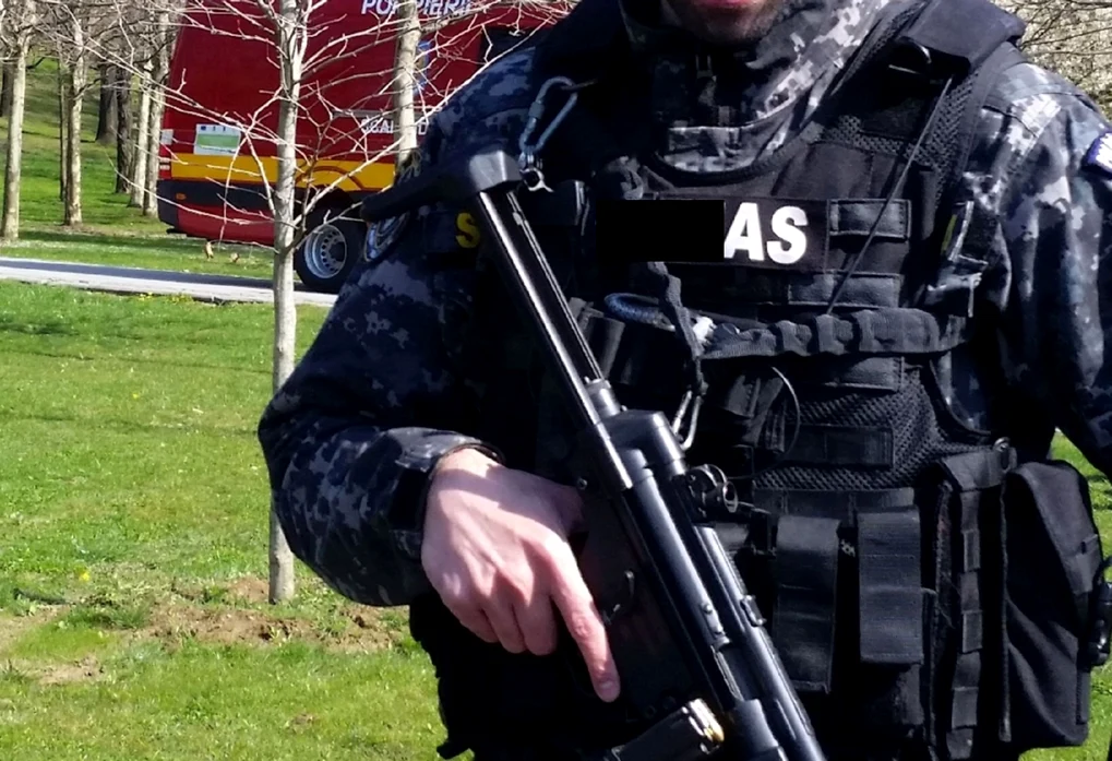 Polițist de la Trupele Speciale - Foto ilustrativă Ziare.com