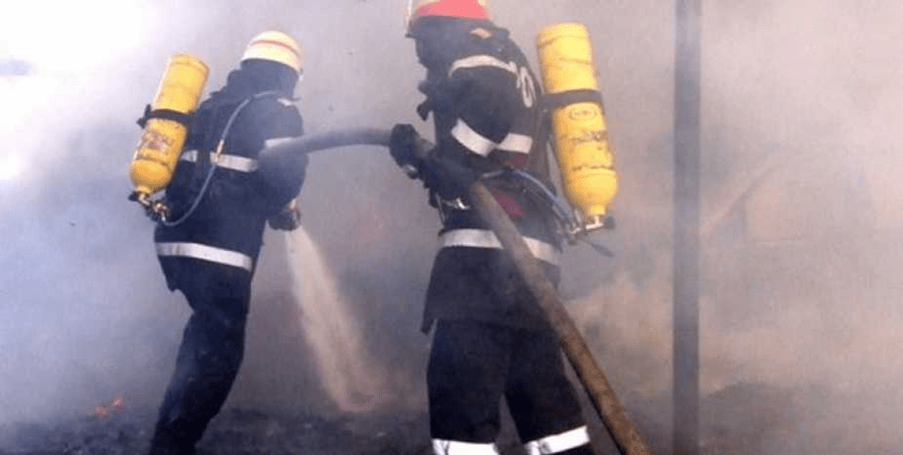 Incendiu pe o platformă petrolieră dezafectată din Portul Constanța Sud Agigea
