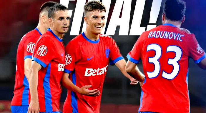 Alexandru Stoian și-a salvat echipa de la înfrângere. Foto Facebook FCSB