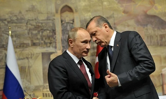 Vladimir Putin și Recep Tayyip Erdogan (© Kremlin.ru)