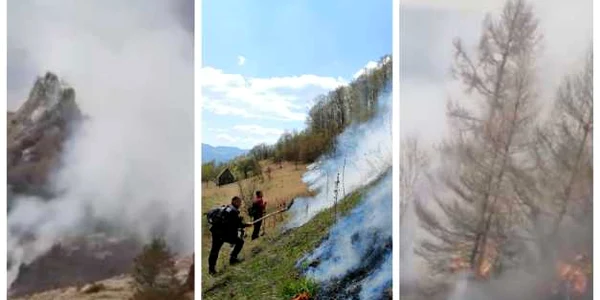 incendiu apuseni