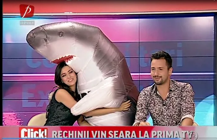 Diana Bart şi Alexandru Constantin s-au amuzat pe seama noul lor invitatfoto: captură Prima Tv