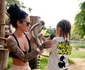 Roxana Vancea (34 de ani) e o mămică extrem de activă, cu un program foarte solicitant