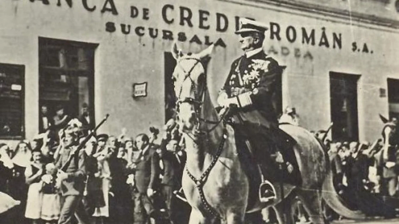 Miklos Horthy pe cal alb la Ciuc FOTO arhivă