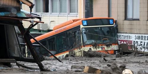 Alunecare de teren Atami Japonia - 4 iul 2021 / FOTO EPA - EFE