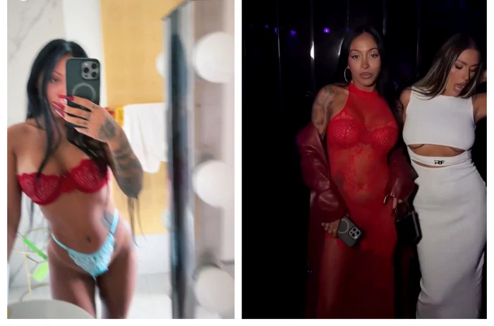 Ruby s-a pozat fără inhibiții / FOTO: Colaj Facebook