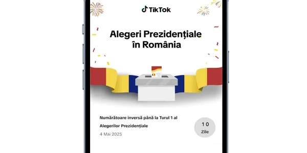 Un centru electoral special pe TikTok pentru alegerile din România Foto TikTok jpg